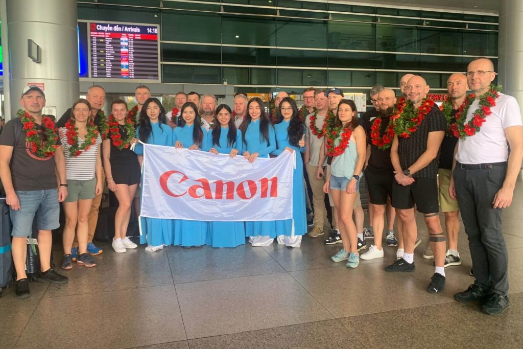 canon company come to vietnam - ho chi minh city tour package