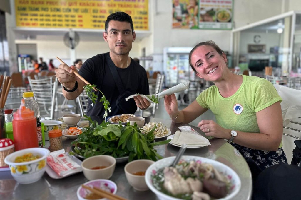 indulge in saigon street food - saigon local tour