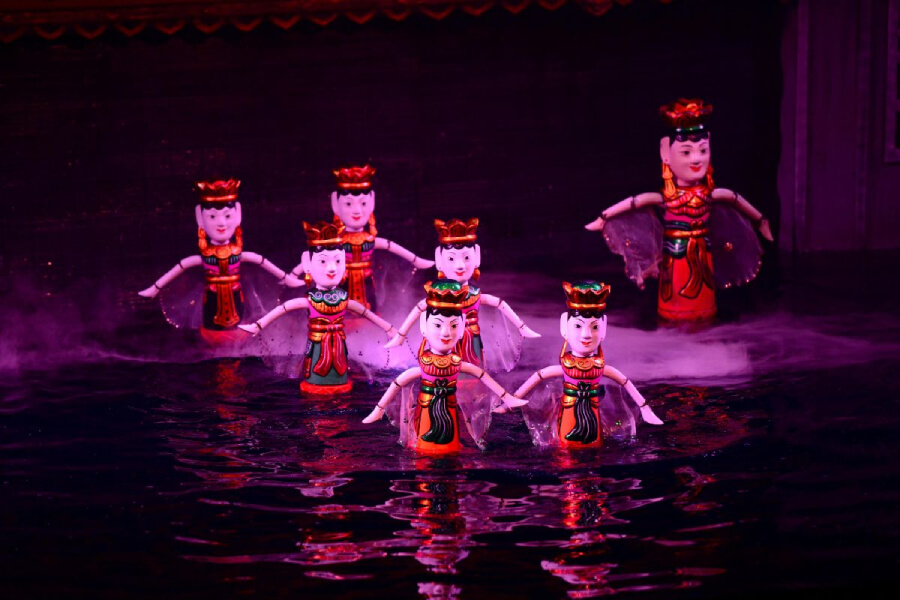 A cultural performance water puppet show in Ho Chi Minh city_Ho Chi Minh city tours