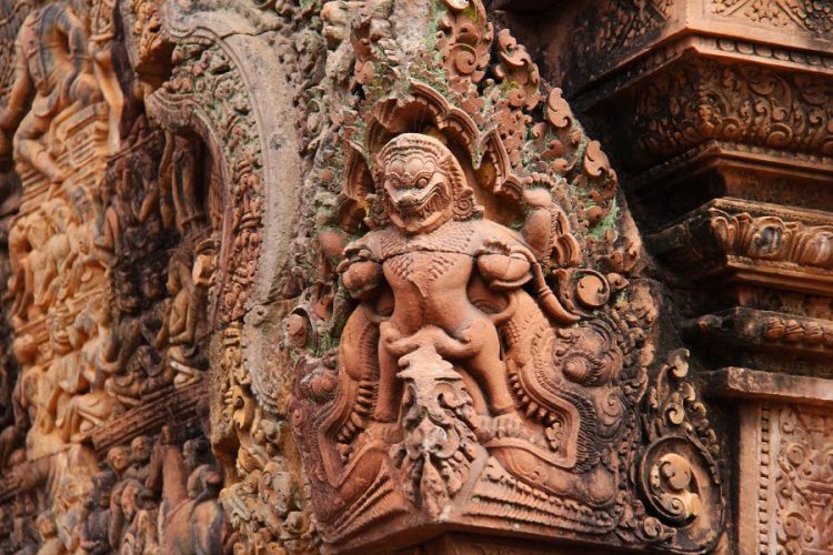 Banteay Srei Temple in cambodia