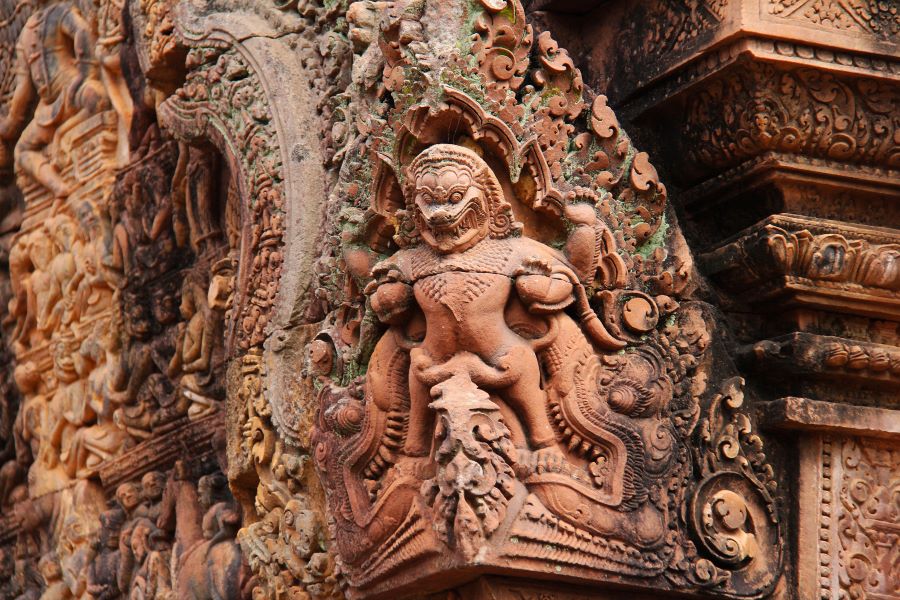 Banteay Srei Temple in cambodia