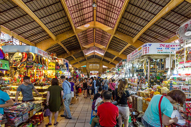 Ben Thanh Market in Saigon