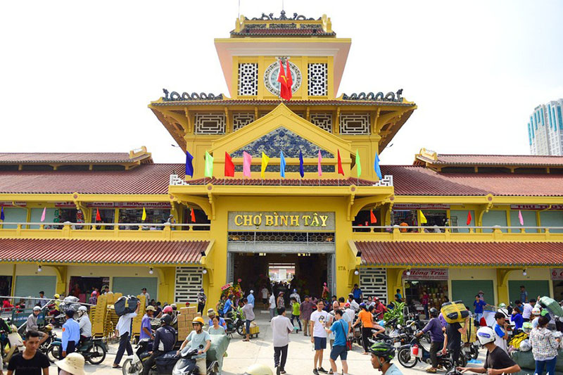 Binh Tay Market in Cholon Saigon