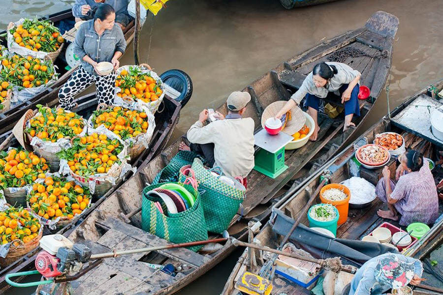 Cai Rang Floating Market - Mekong Delta Tours
