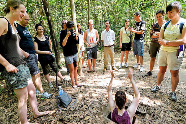 Cu Chi Tunnel in Phu My Shore Excursions