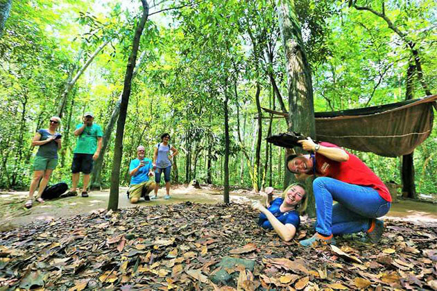 Cu Chi Tunnels South Vietnam tour