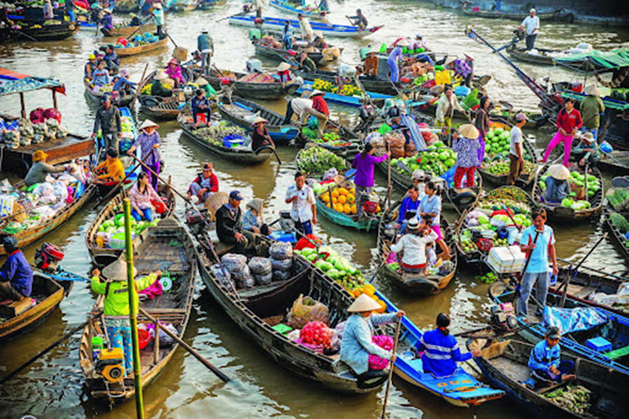 Highlighted Images of the Cai Rang Floating Market3