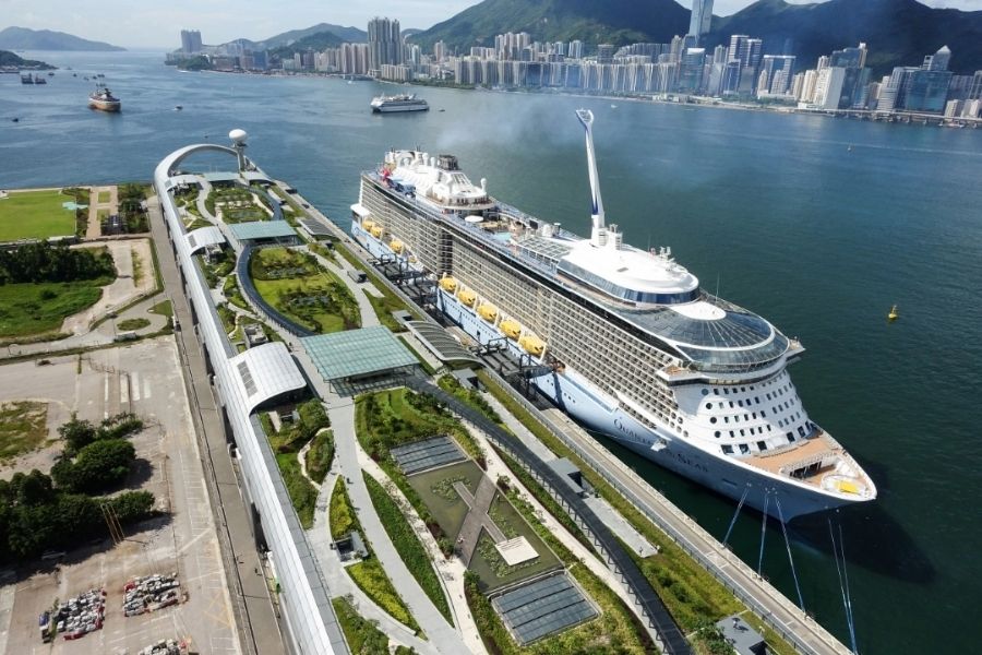 Hong Kong port - Top cruise ports in Asia