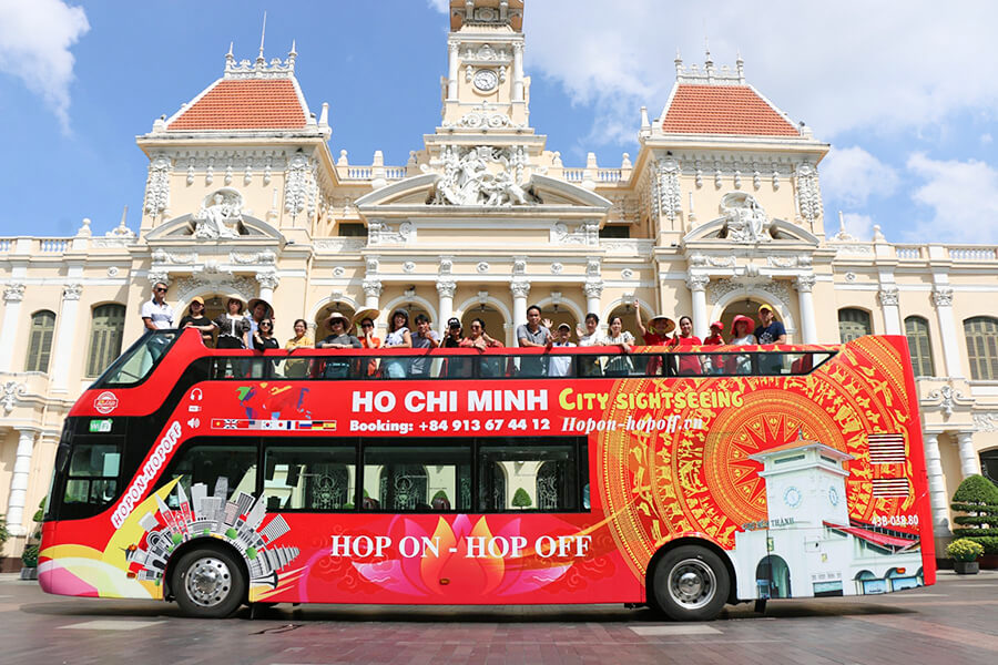 Hop On - Hop Off Bus Sightseeing - Saigon Local Tour