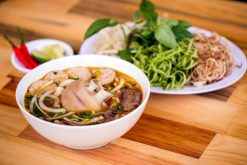 Hue rice vermicelli with beef in ho chi minh city