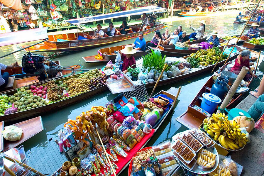 Introduction to Cai Be Floating Market, Tien Giang.