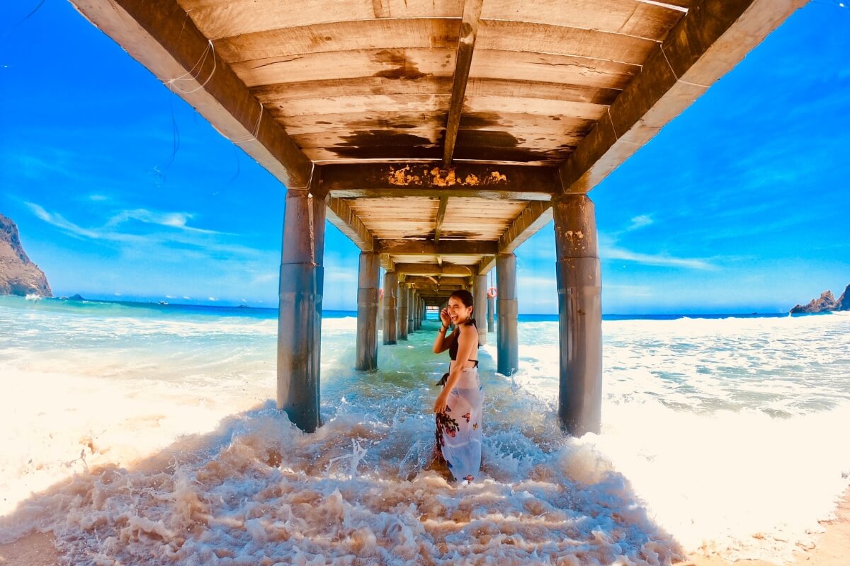 Ky Co Beach in Quy Nhon Vietnam