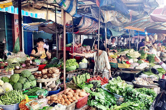 Local Market in Ho Chi Minh City