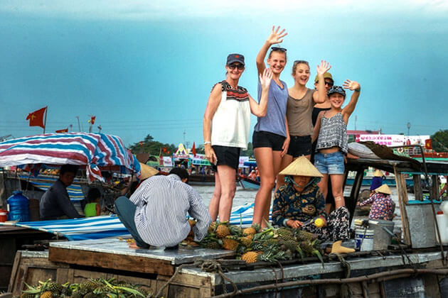 Mekong Delta Floating Market