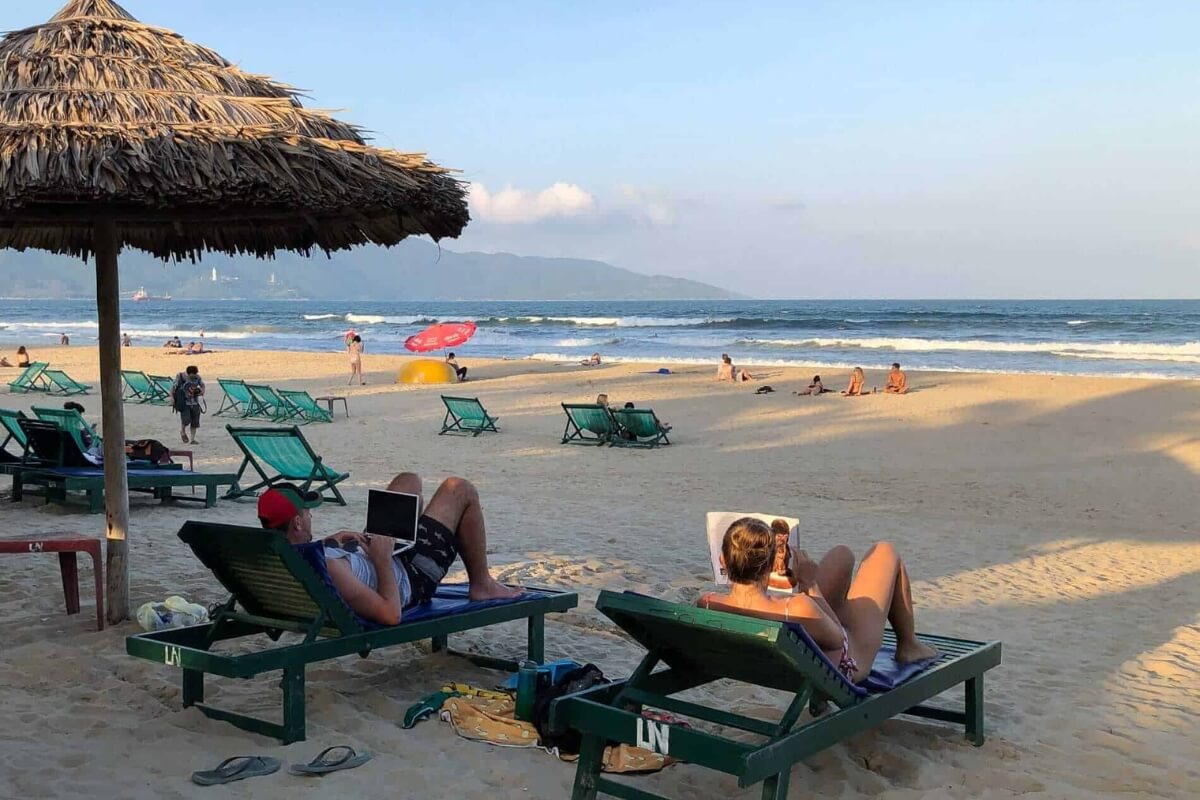 My Khe Beach in Vietnam