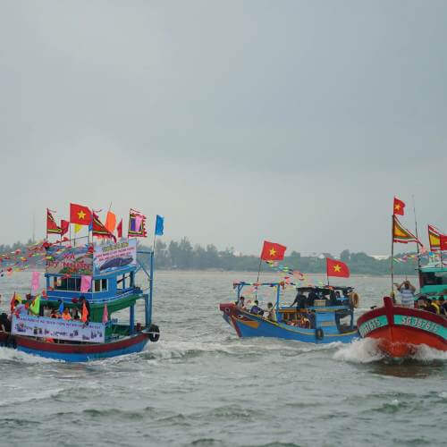 Nghinh Ong Festival in Can Gio in ho chi minh city tour