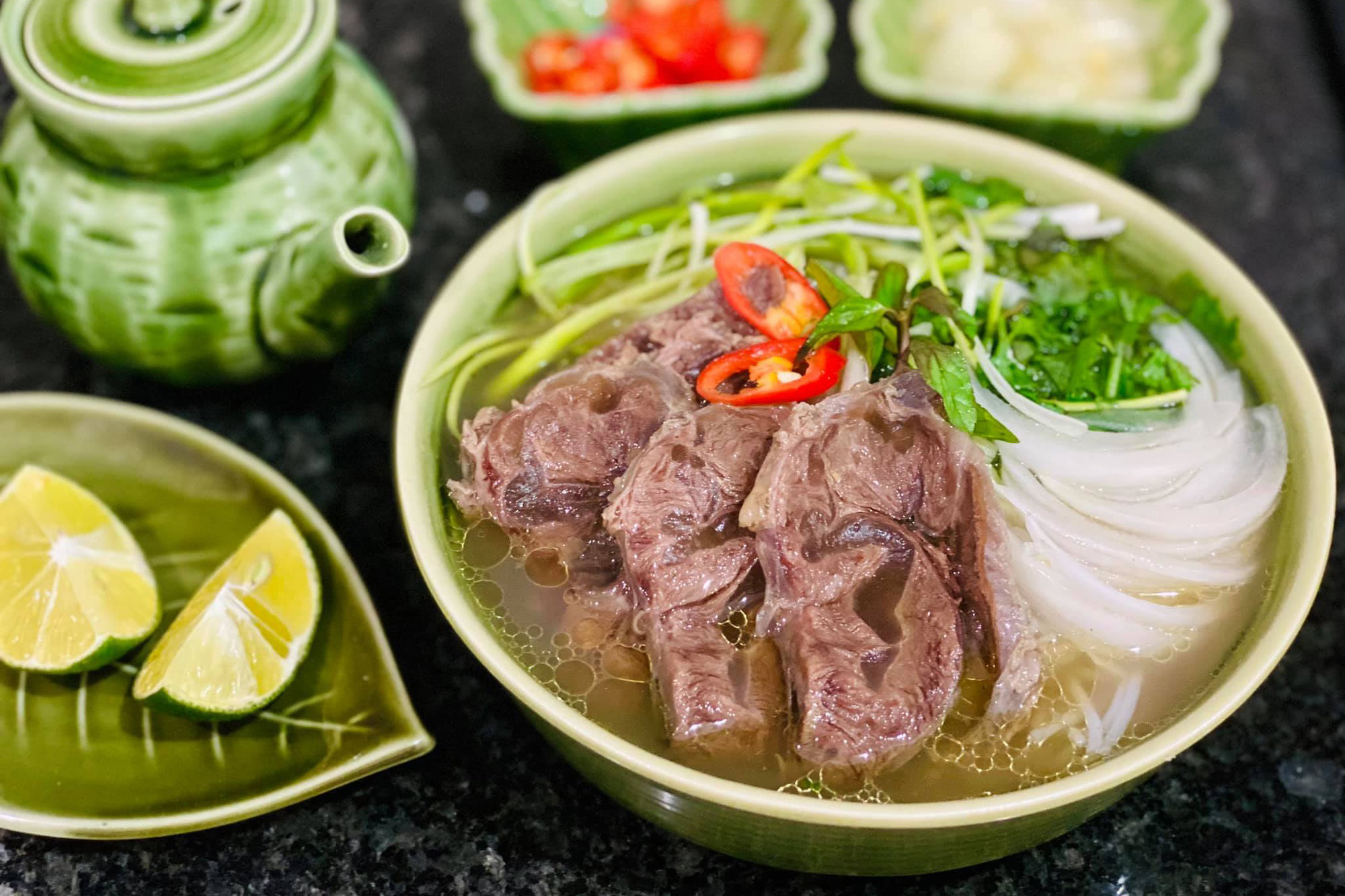 Pho Dishes_ Street food in Saigon_Ho Chi Minh Day Tours