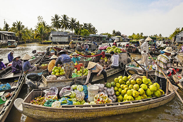 Phong Dien Floating Market Sai Gon Local tour