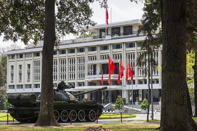 Reunification Palace in Saigon