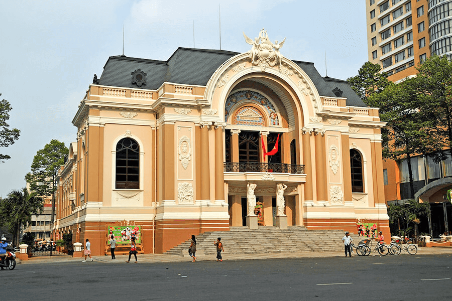 Saigon Opera House Vietnam shore excursions