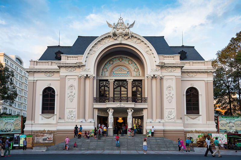 Saigon Opera House in Ho Chi Minh City