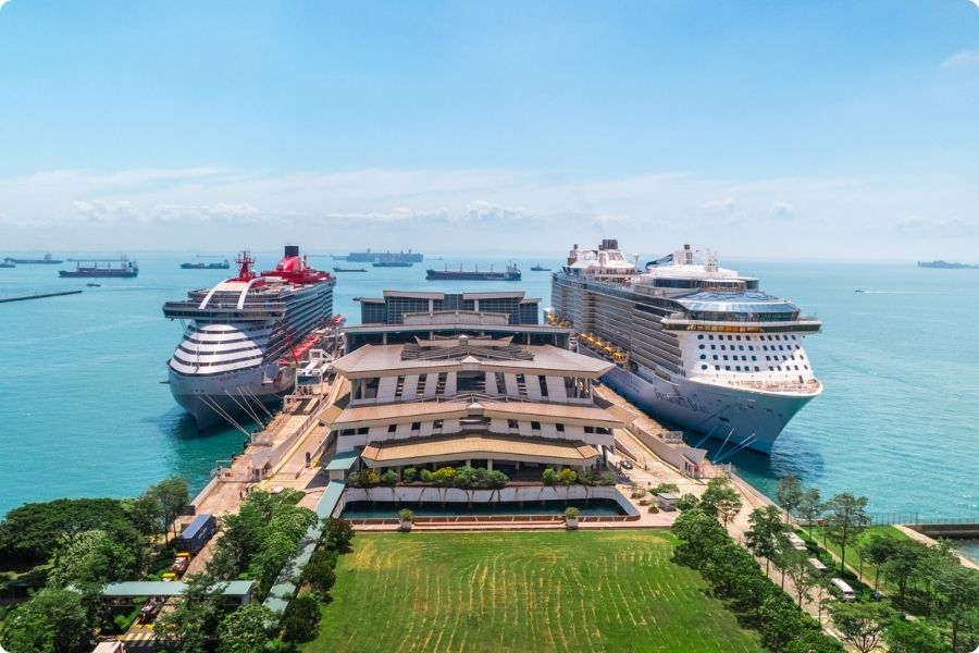 Singapore port - Top cruise ports in Asia
