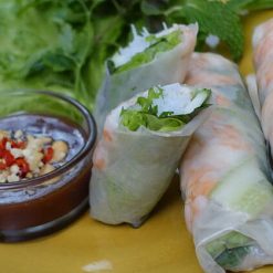 Spring Roll in Cooking Class in Saigon