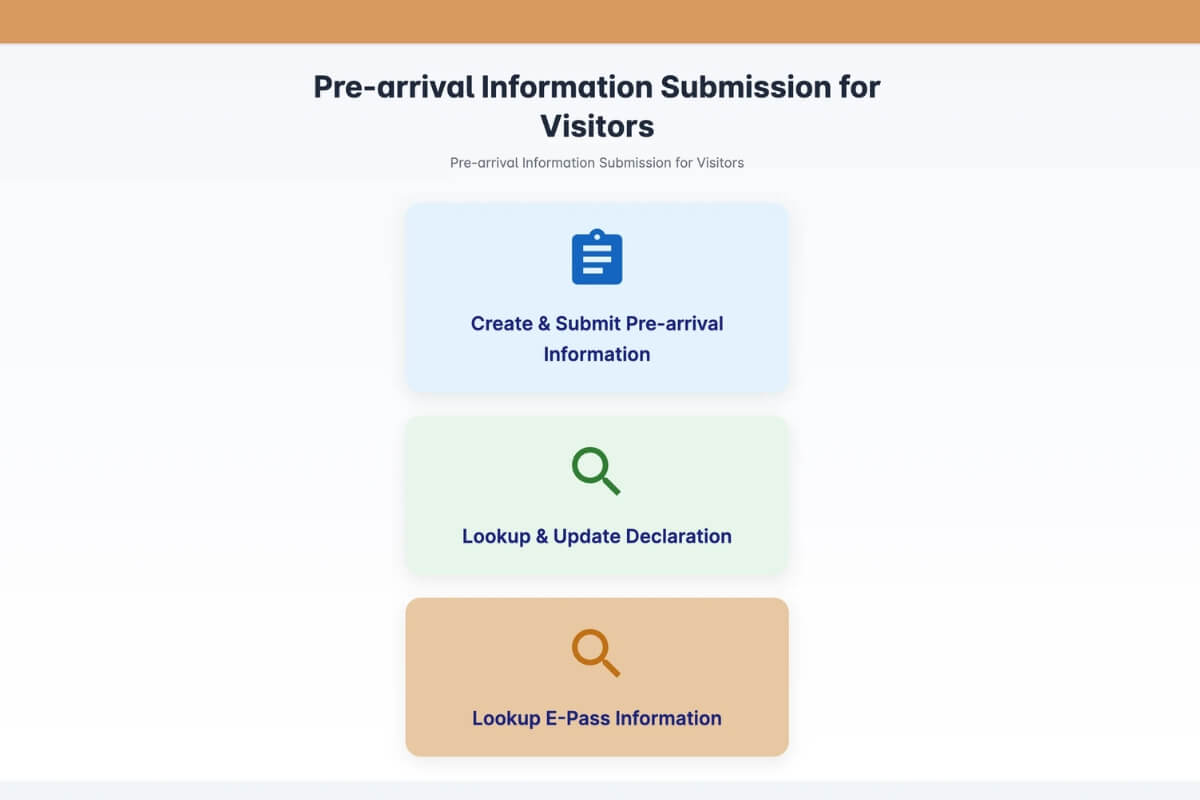 Step-by-Step Guide to Completing the Pre-Arrival Declaration at Phu Quoc International Airport