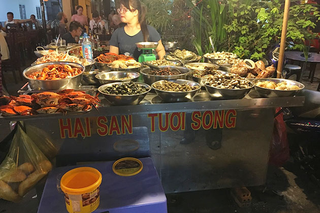 Street Food in Bui Vien Street