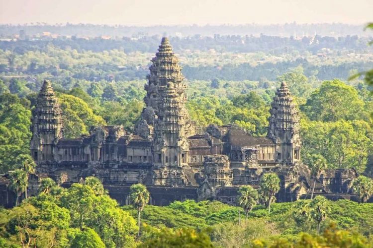 angkor wat in siem reap cambodia