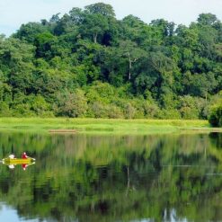Boat trip in Nam Cat Tien National Park tour