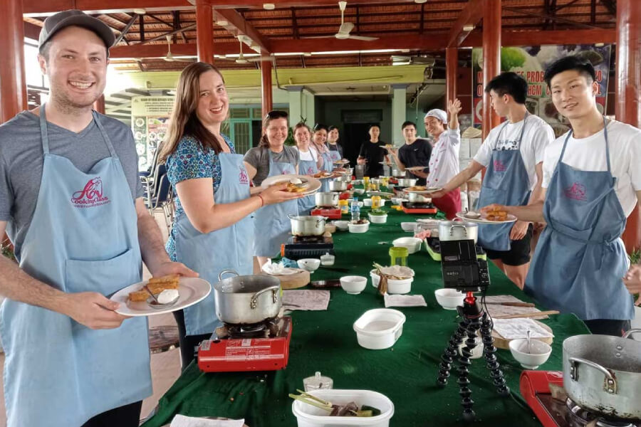 Cooking practice Half day of hands-on Cooking Class