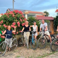 cycling to the island of Oc in Mekong Delta Tour 2 Days 1 Night