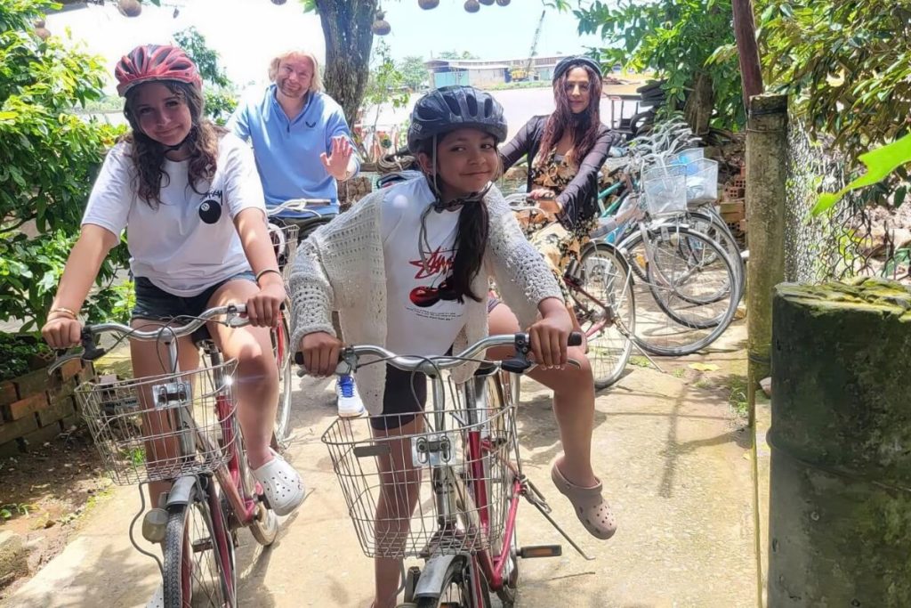 cycling to visit island of Oc and enjoy fruit in Mekong Delta
