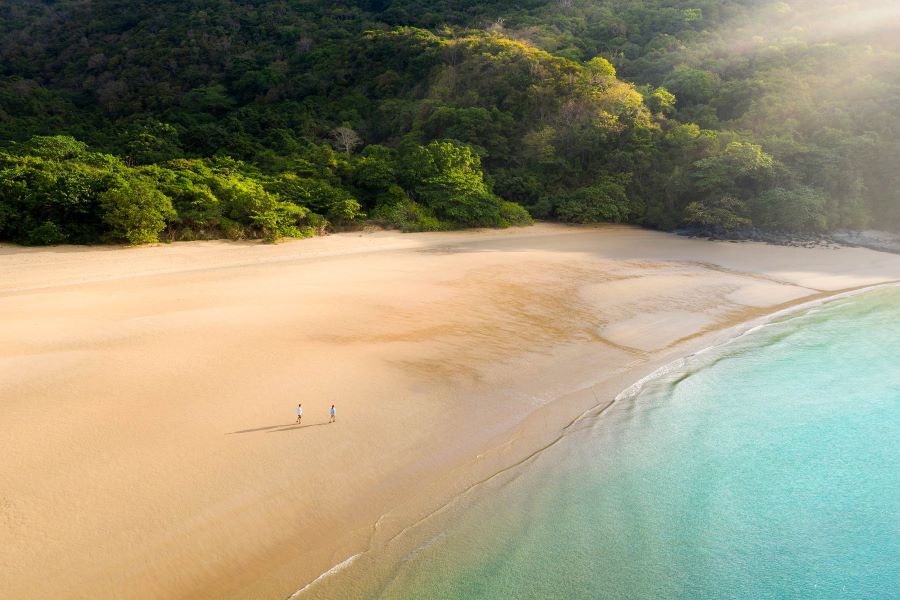 dam tre bay con dao island