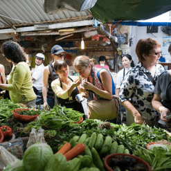 Half Day Market Tour & Cooking Class with Hoa Tuc