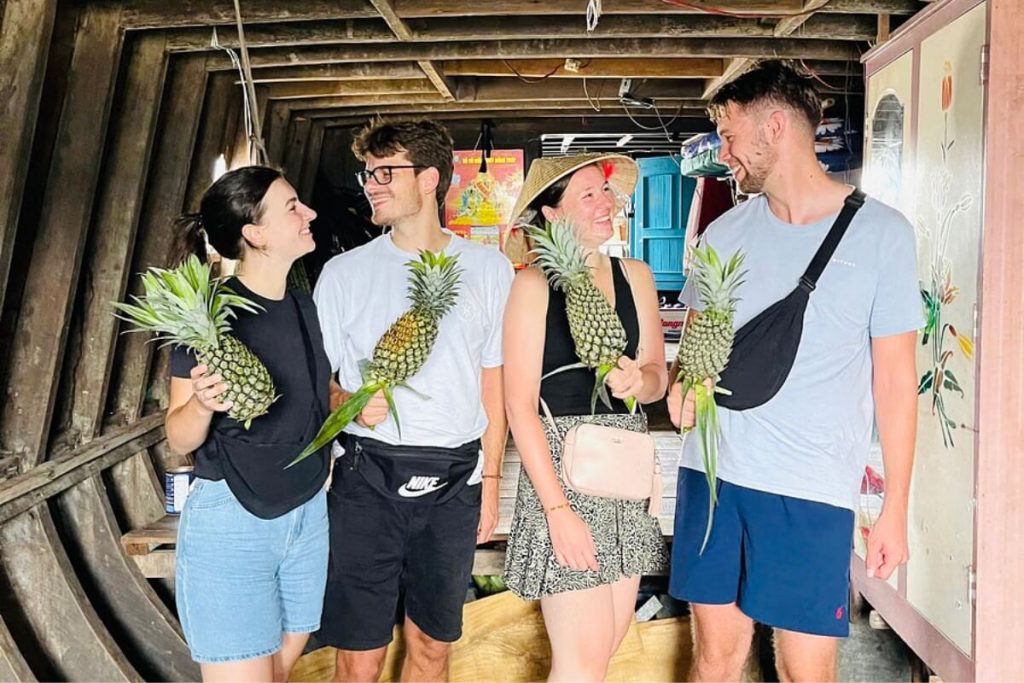 enjoy fruit in mekong delta - floating market tour ho chi minh