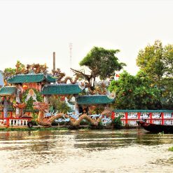 dragon floating temple in saigon local tour