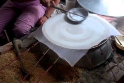 rice paper workshop in mekong delta