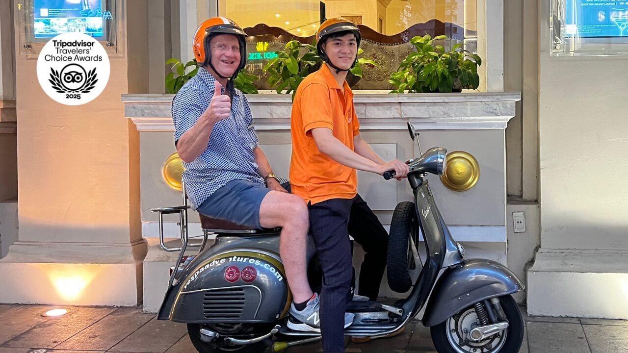 saigon vespa tours - saigon local tour
