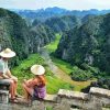 tam coc view from mountain local tours in vietnam