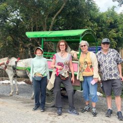 traveling by xe loi in Mekong Delta Trip