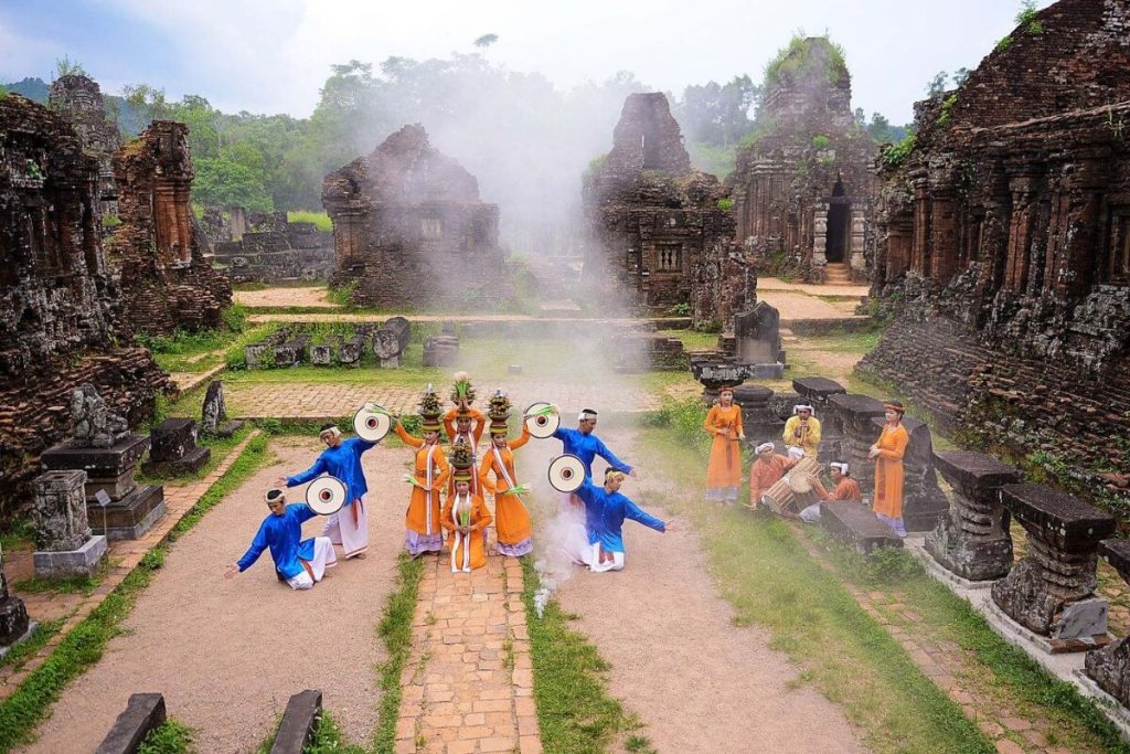 visit My Son Sanctuary in vietnam travel package 10 days