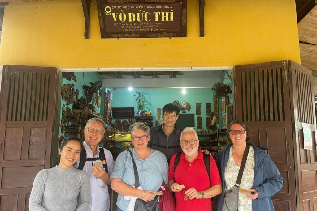visit a local artisan in hoi an vietnam - vietnam tour packages