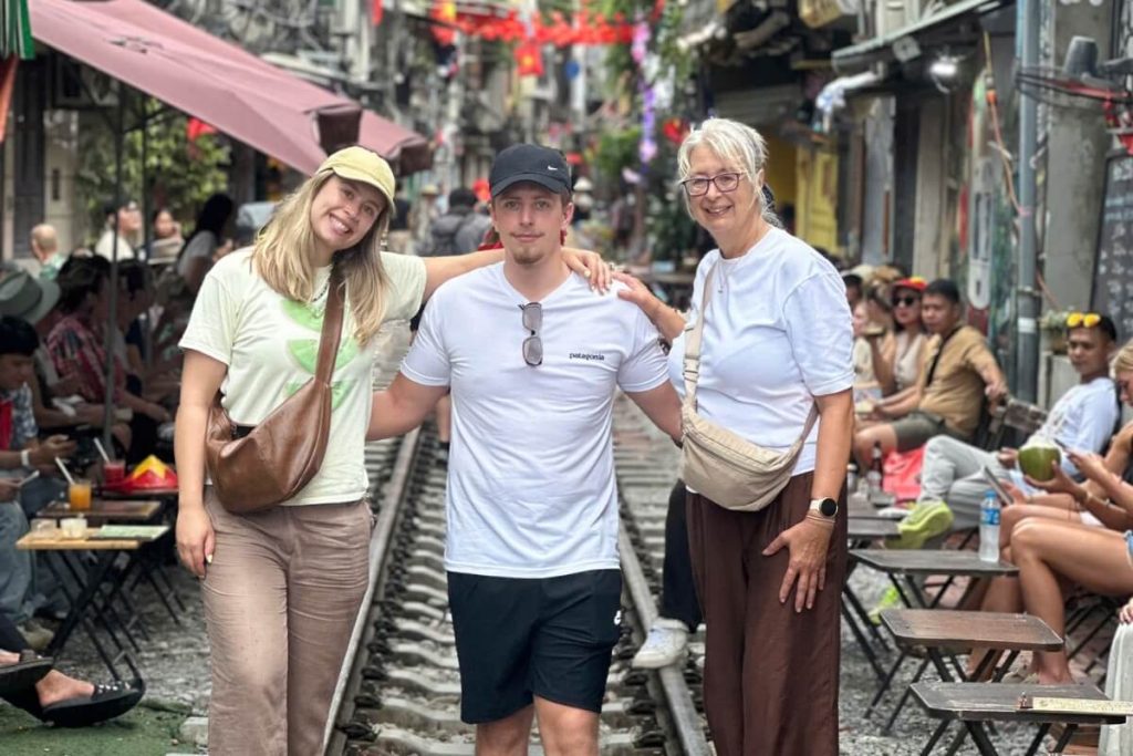 visit hanoi train street in vietnam travel package 10 days