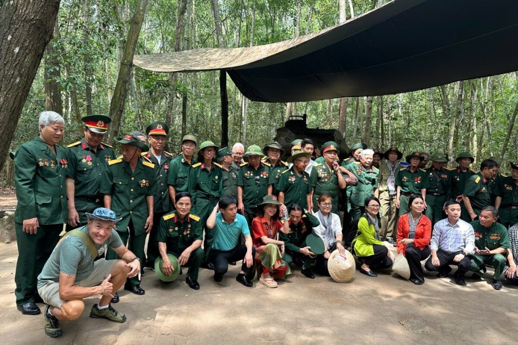 visit the Cu Chi Tunnel complex in vietnam 10-day tour packages